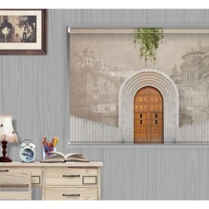 Digital Roller blind with pelment fort