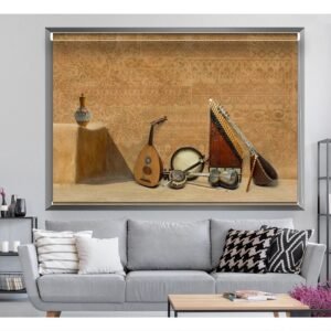 Digital Roller blind with pelment music