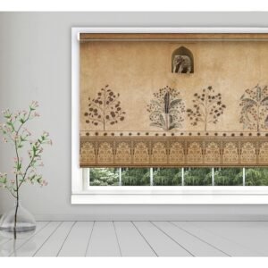 Digital Roller blind with pelment Tree