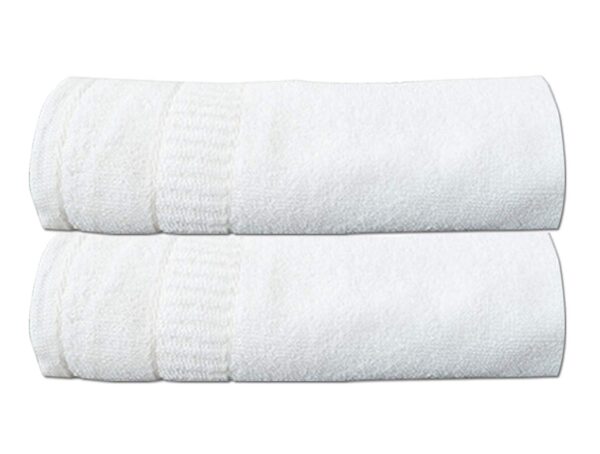 White Cotton Bath Towels for Home, Hotel & Spa, Premium Super Soft